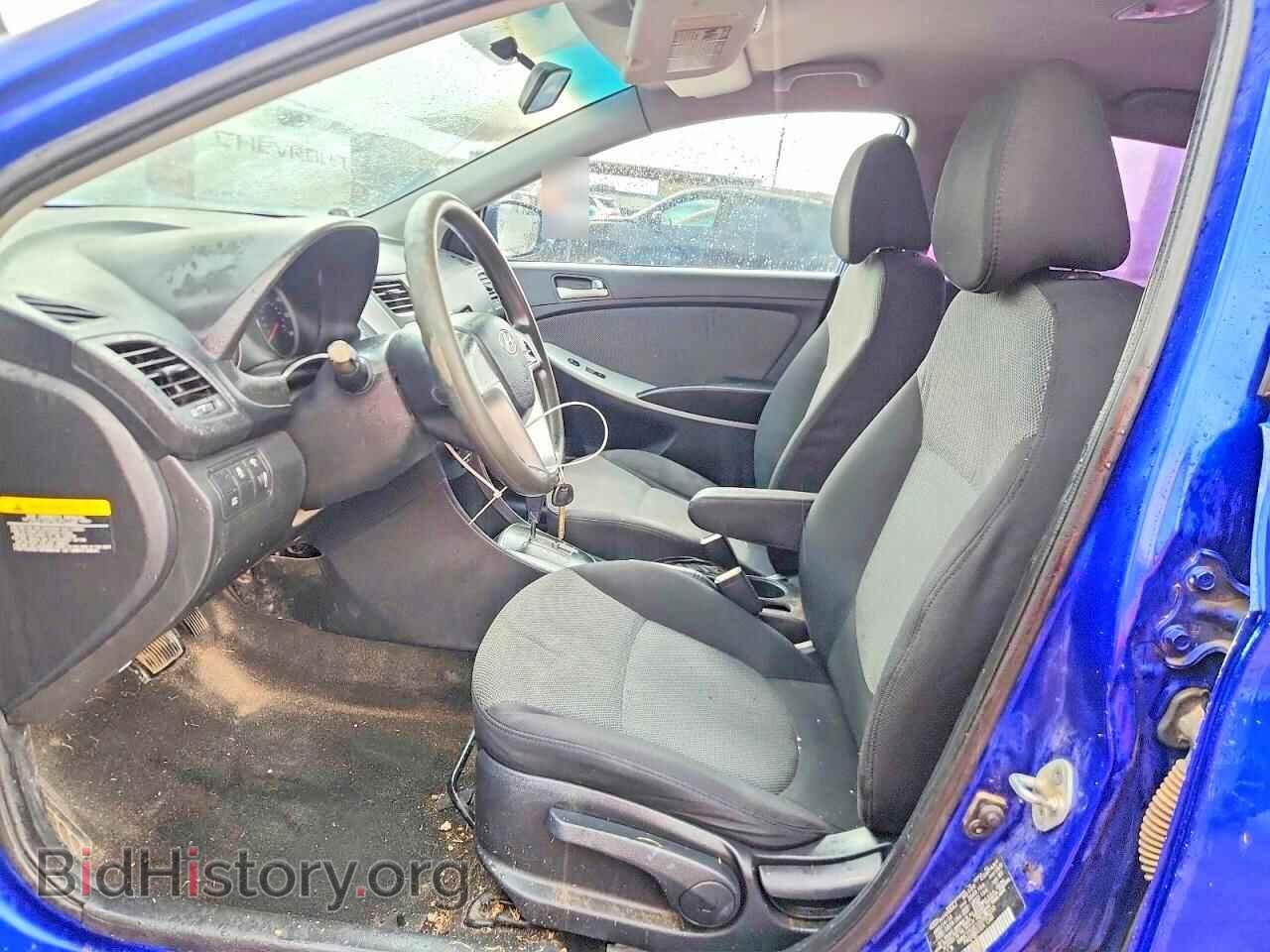 2013 HYUNDAI ACCENT - VIN: KMHCT5AE1DU108200 - Фото 7