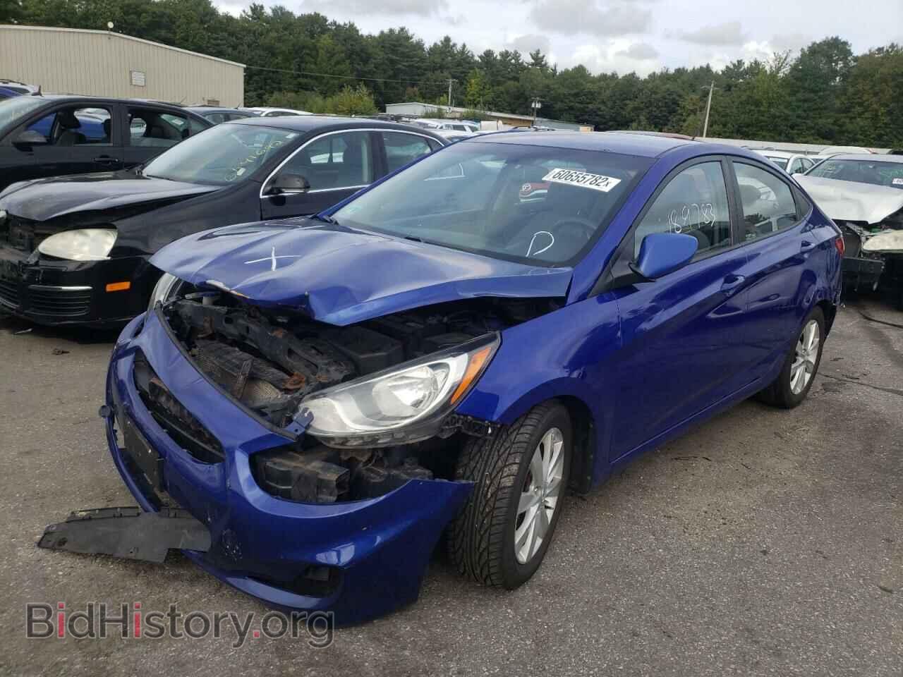 2012 HYUNDAI ACCENT - VIN: KMHCU4AE0CU213610 - Фото 2