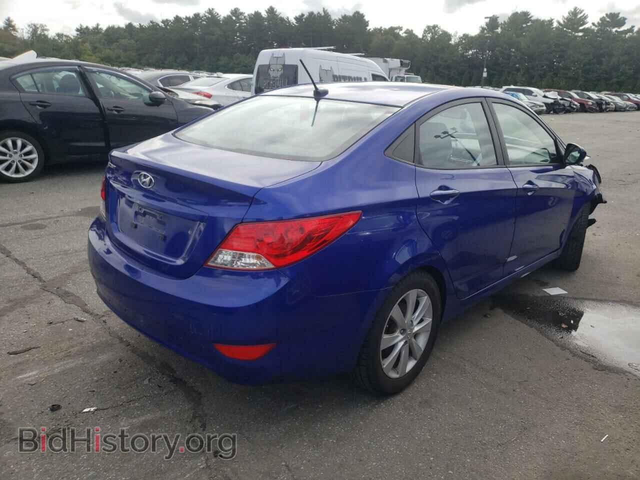 2012 HYUNDAI ACCENT - VIN: KMHCU4AE0CU213610 - Фото 4