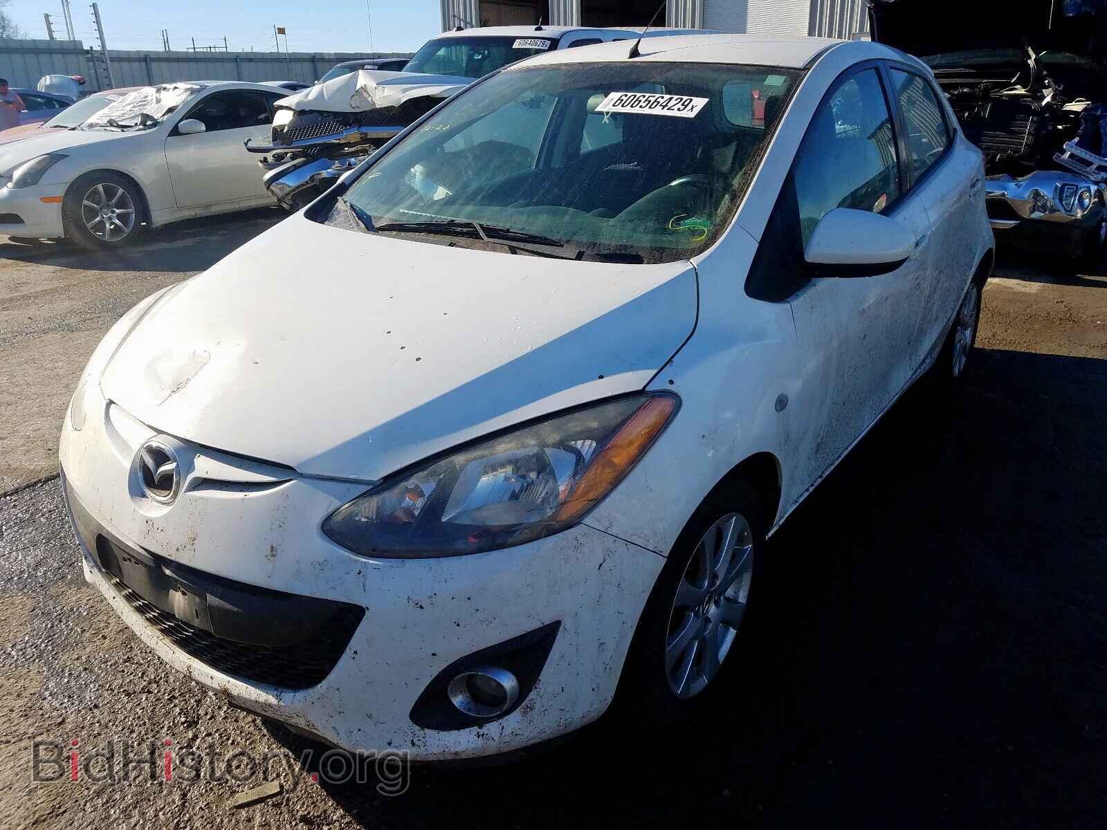 2014 MAZDA 2 - VIN: JM1DE1LZ1E0178977 - Фото 2