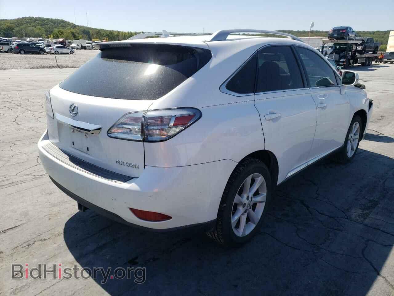 2011 LEXUS RX350 - VIN: 2T2BK1BAXBC099512 - Фото 4