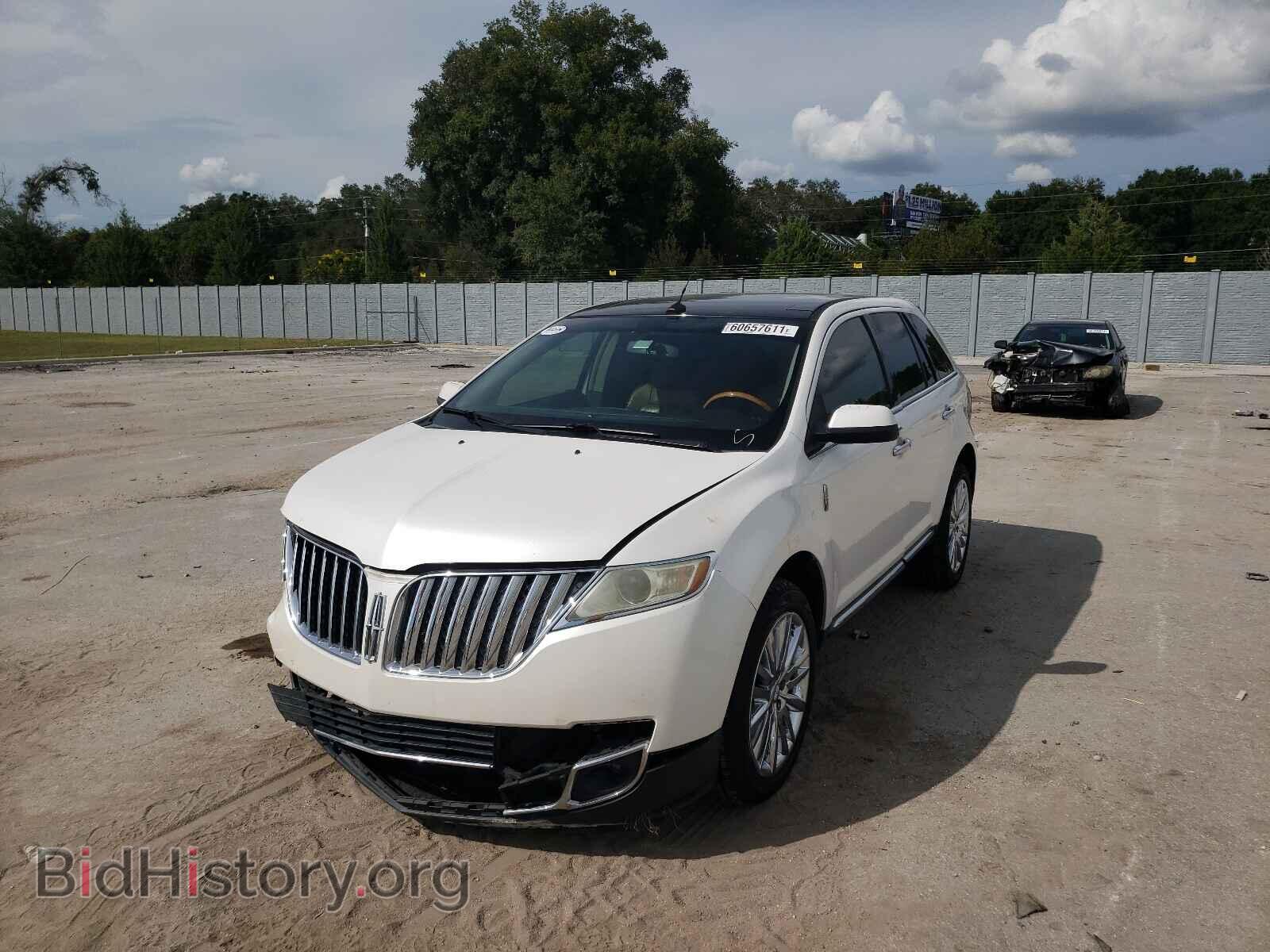 2011 LINCOLN MKX - VIN: 2LMDJ6JK6BBJ29640 - Фото 2