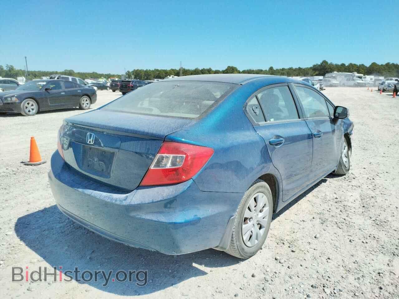 2012 HONDA CIVIC - VIN: 19XFB2F56CE016024 - Фото 4