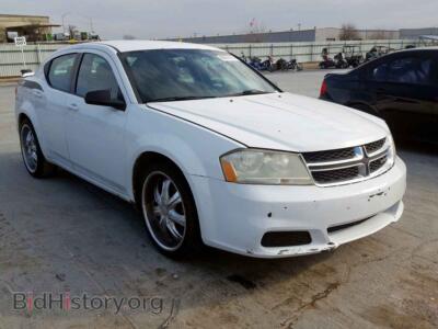 2011 Dodge AVENGER Avenger EX, белый — VIN 1B3BD4FB7BN579329, Copart