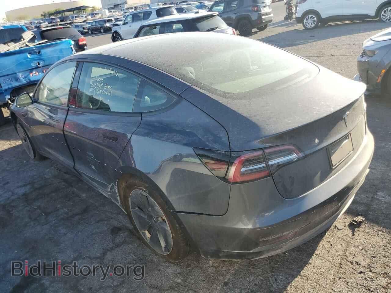 2022 TESLA MODEL 3 - VIN: 5YJ3E1EA5NF304018 - Фото 2