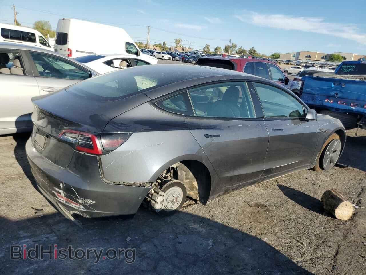 2022 TESLA MODEL 3 - VIN: 5YJ3E1EA5NF304018 - Фото 3