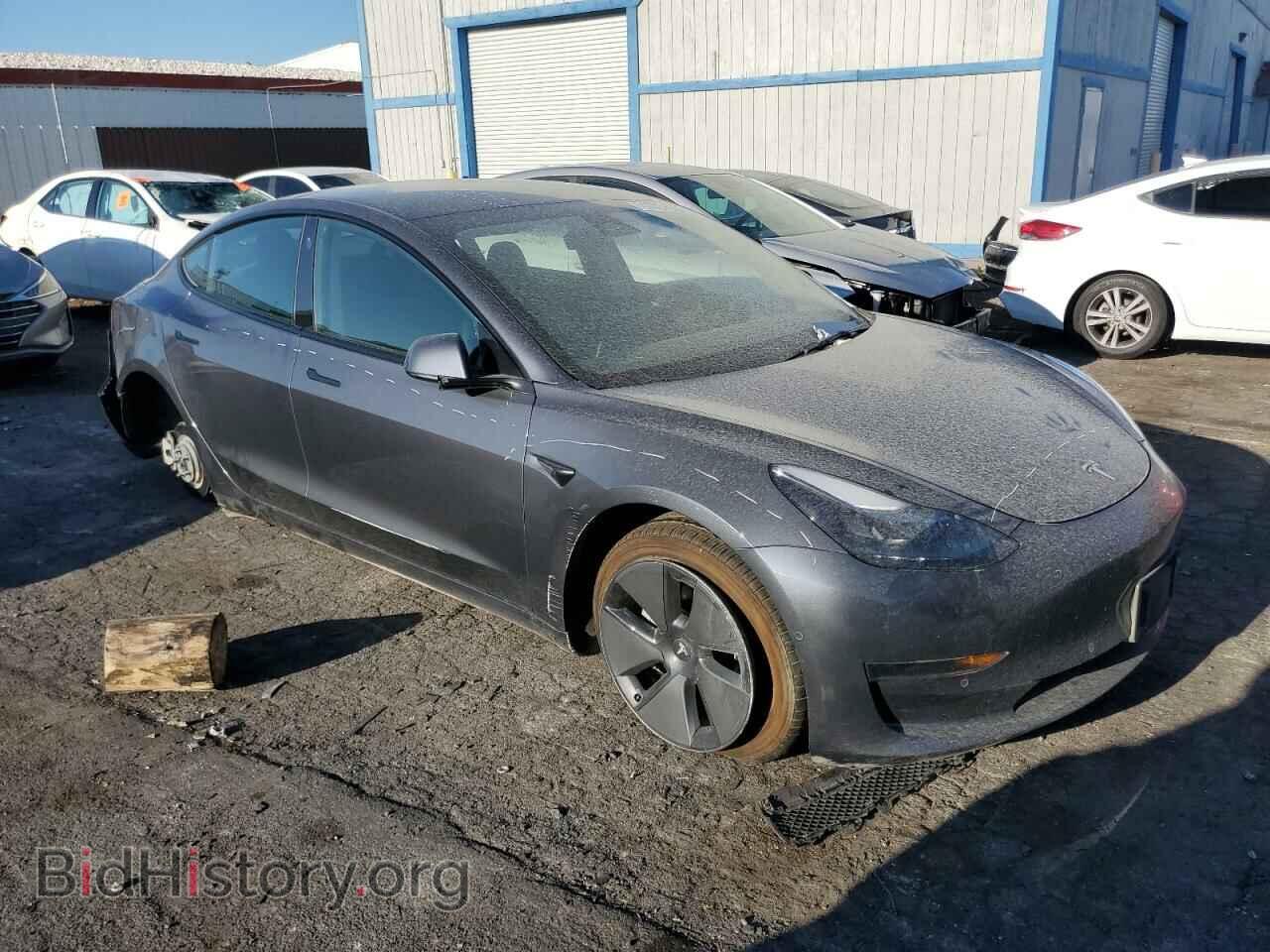 2022 TESLA MODEL 3 - VIN: 5YJ3E1EA5NF304018 - Фото 4