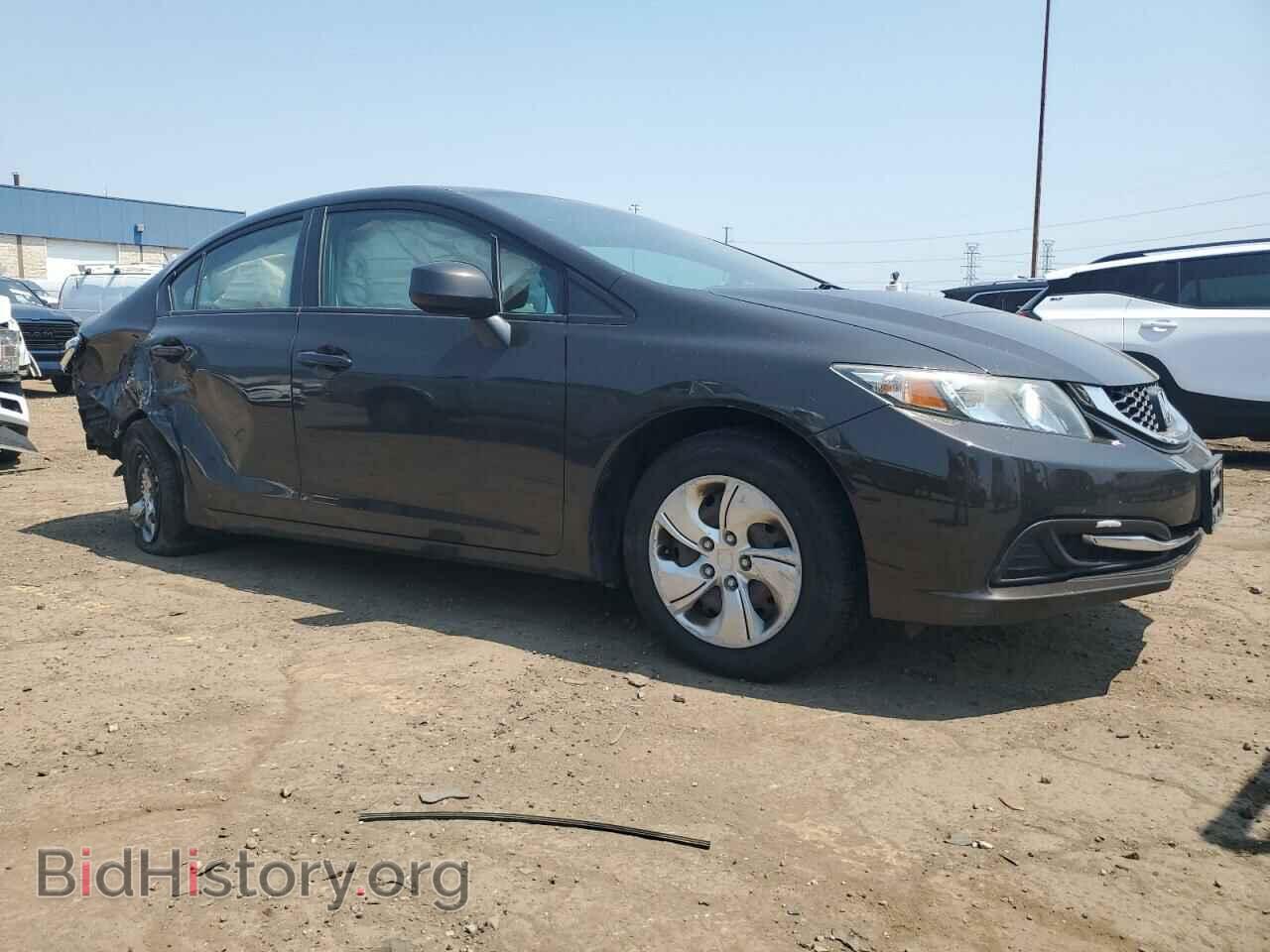 2013 HONDA CIVIC - VIN: 19XFB2F5XDE070363 - Фото 4
