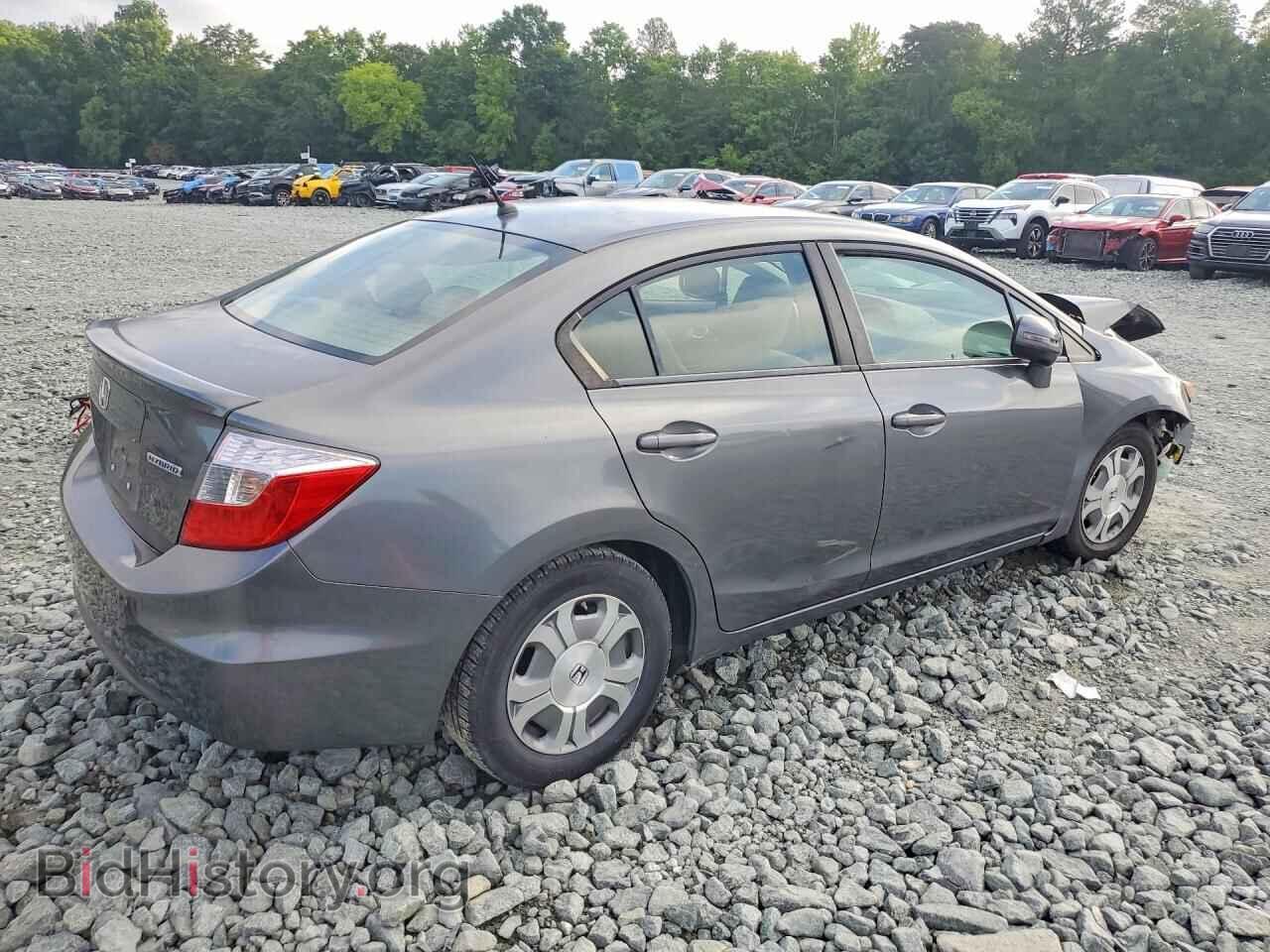 2012 HONDA CIVIC - VIN: JHMFB4F22CS003607 - Фото 3