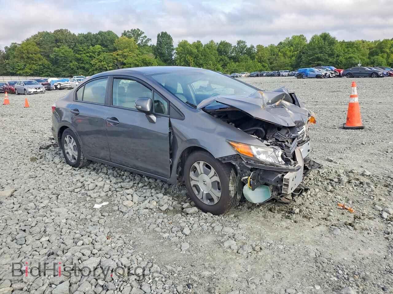 2012 HONDA CIVIC - VIN: JHMFB4F22CS003607 - Фото 4