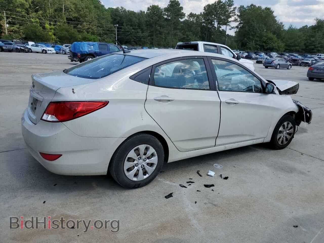 2016 HYUNDAI ACCENT - VIN: KMHCT4AE1GU045730 - Фото 3