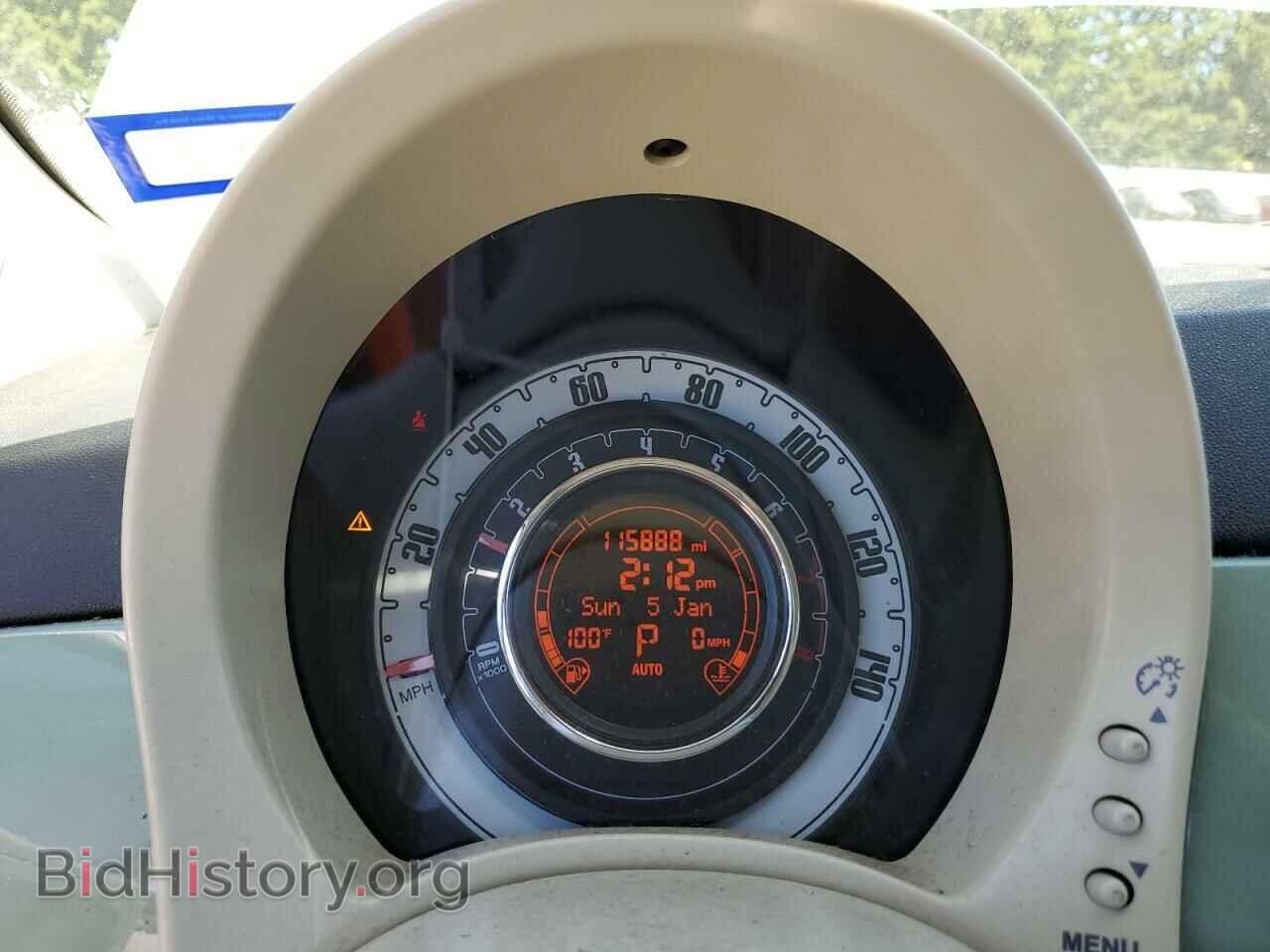 2014 FIAT 500 - VIN: 3C3CFFAR3ET236586 - Фото 9
