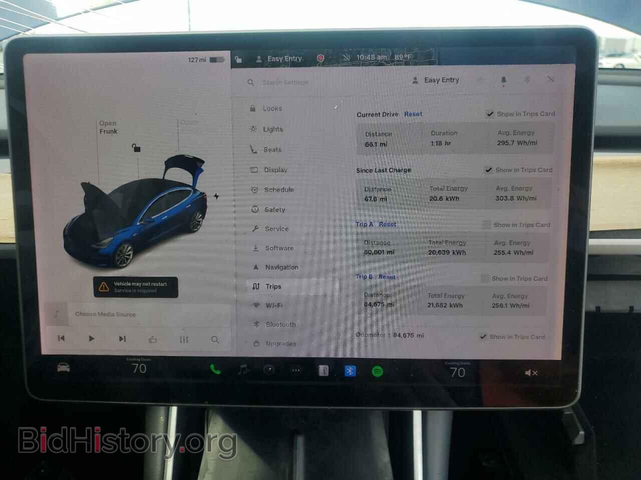 2018 TESLA MODEL 3 - VIN: 5YJ3E1EB0JF116073 - Фото 9