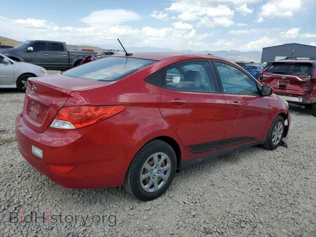 2014 HYUNDAI ACCENT - VIN: KMHCT4AE1EU599265 - Фото 3