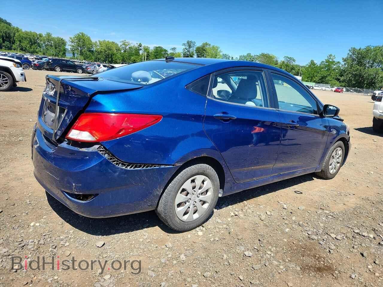 2016 HYUNDAI ACCENT - VIN: KMHCT4AE0GU013075 - Фото 3