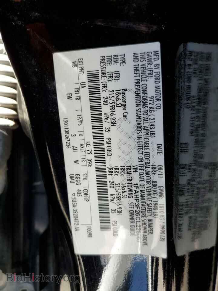 2012 FORD FOCUS - VIN: 1FAHP3F26CL228067 - Photo 12