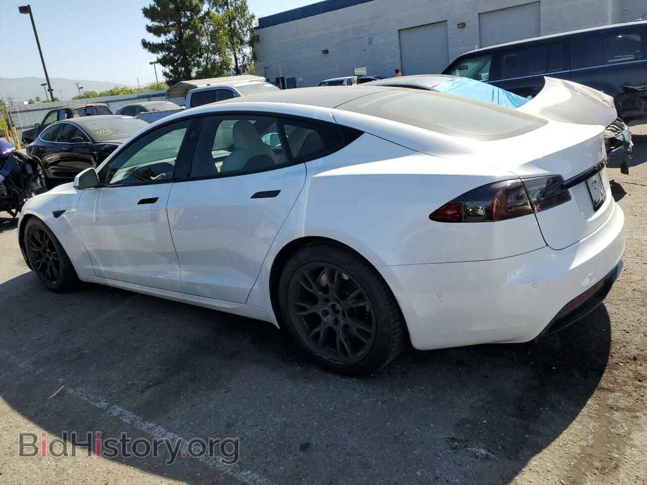 2021 TESLA MODEL S - VIN: 5YJSA1E5XMF452335 - Фото 2