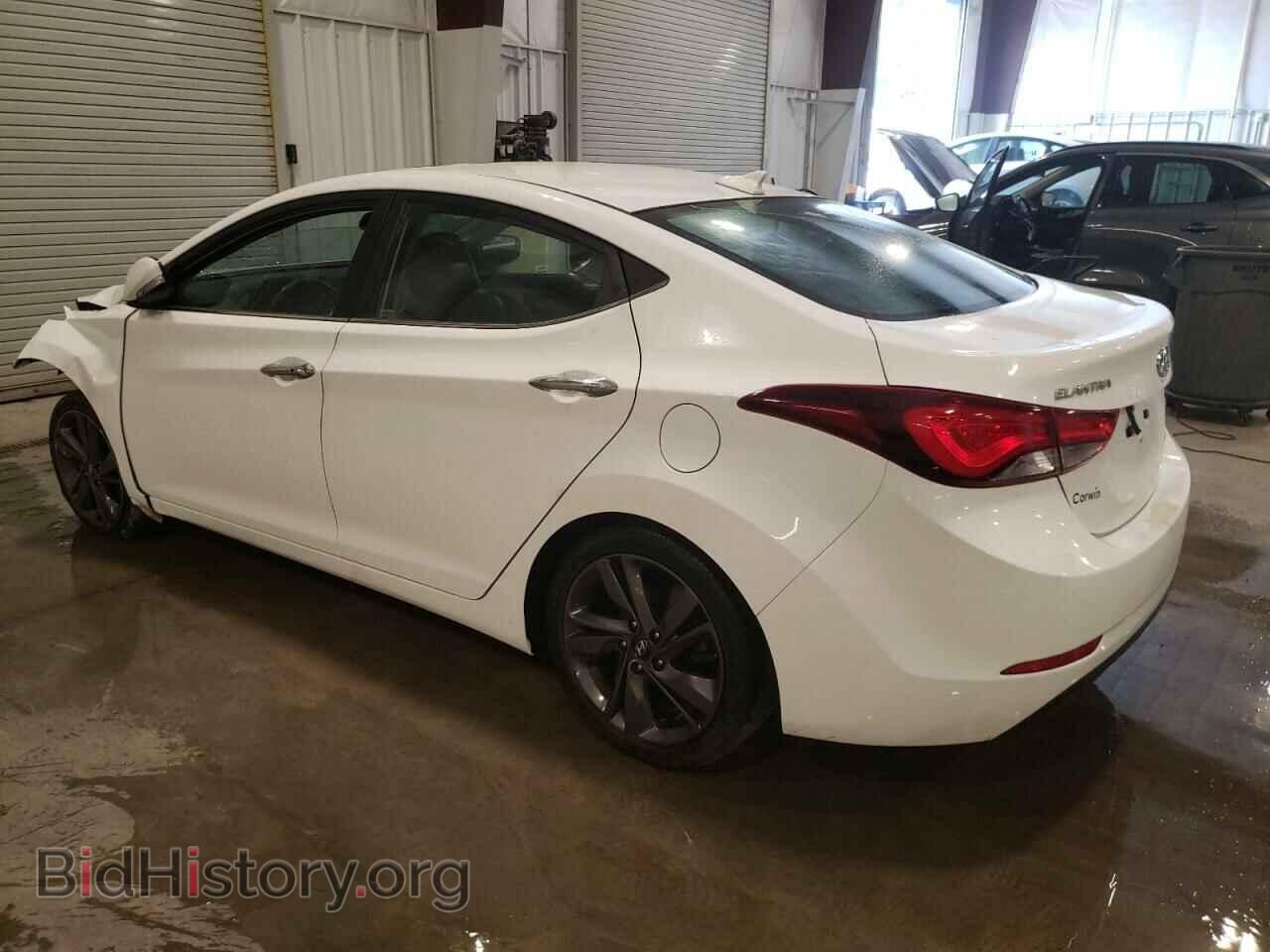 2014 HYUNDAI ELANTRA - VIN: 5NPDH4AE2EH460962 - Фото 2