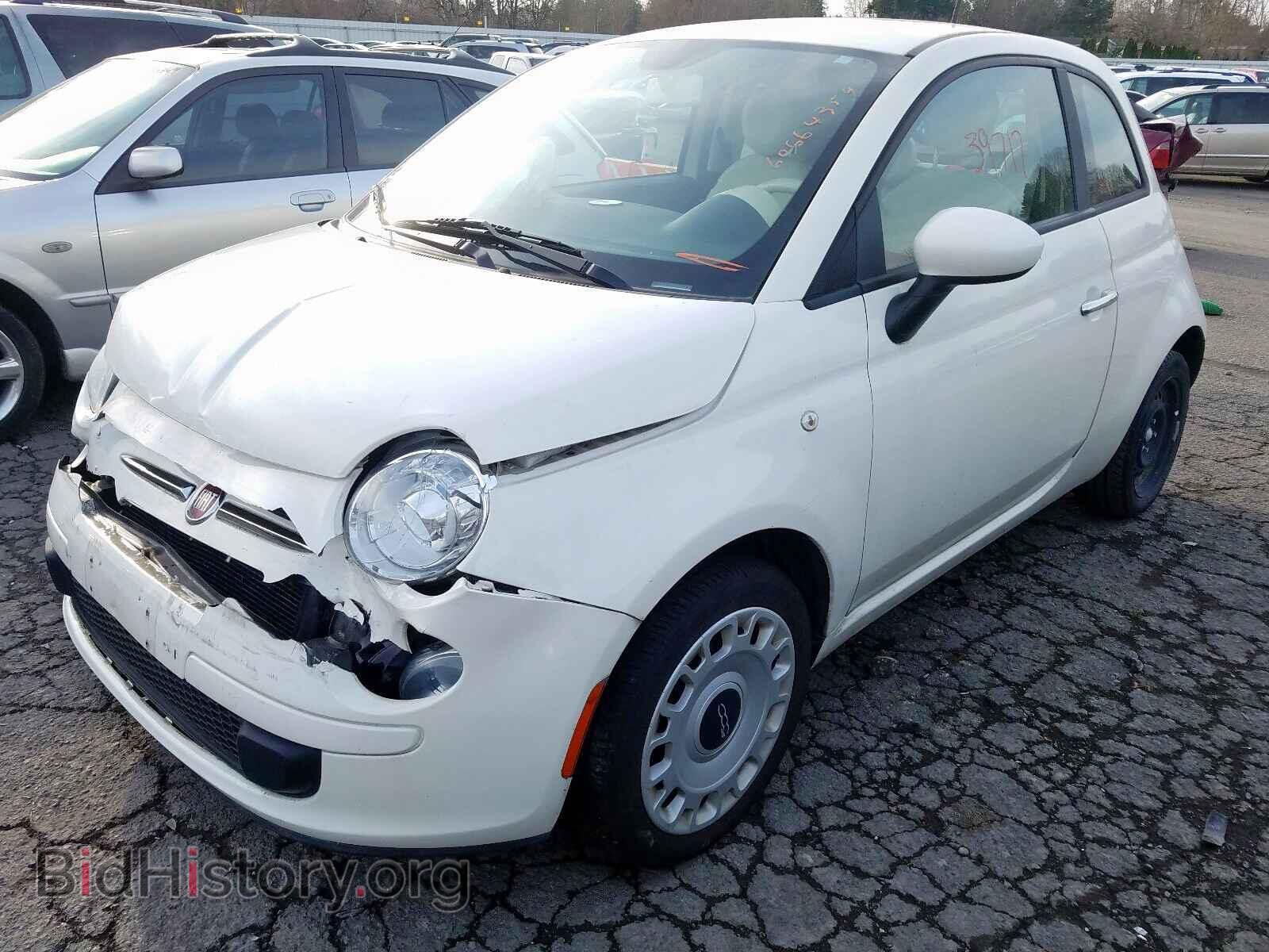 2013 FIAT 500 - VIN: 3C3CFFAR2DT624391 - Photo 2