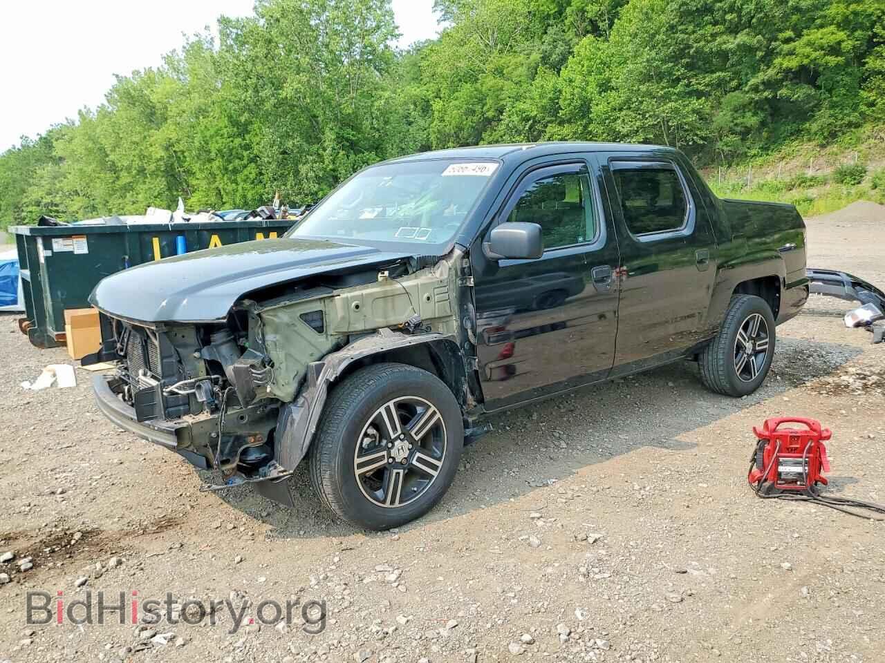Photo 5FPYK1F74CB454854 - HONDA RIDGELINE 2012