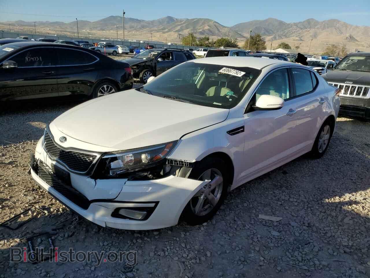 2015 KIA OPTIMA - VIN: KNAGM4A79F5659094 - Фото 2