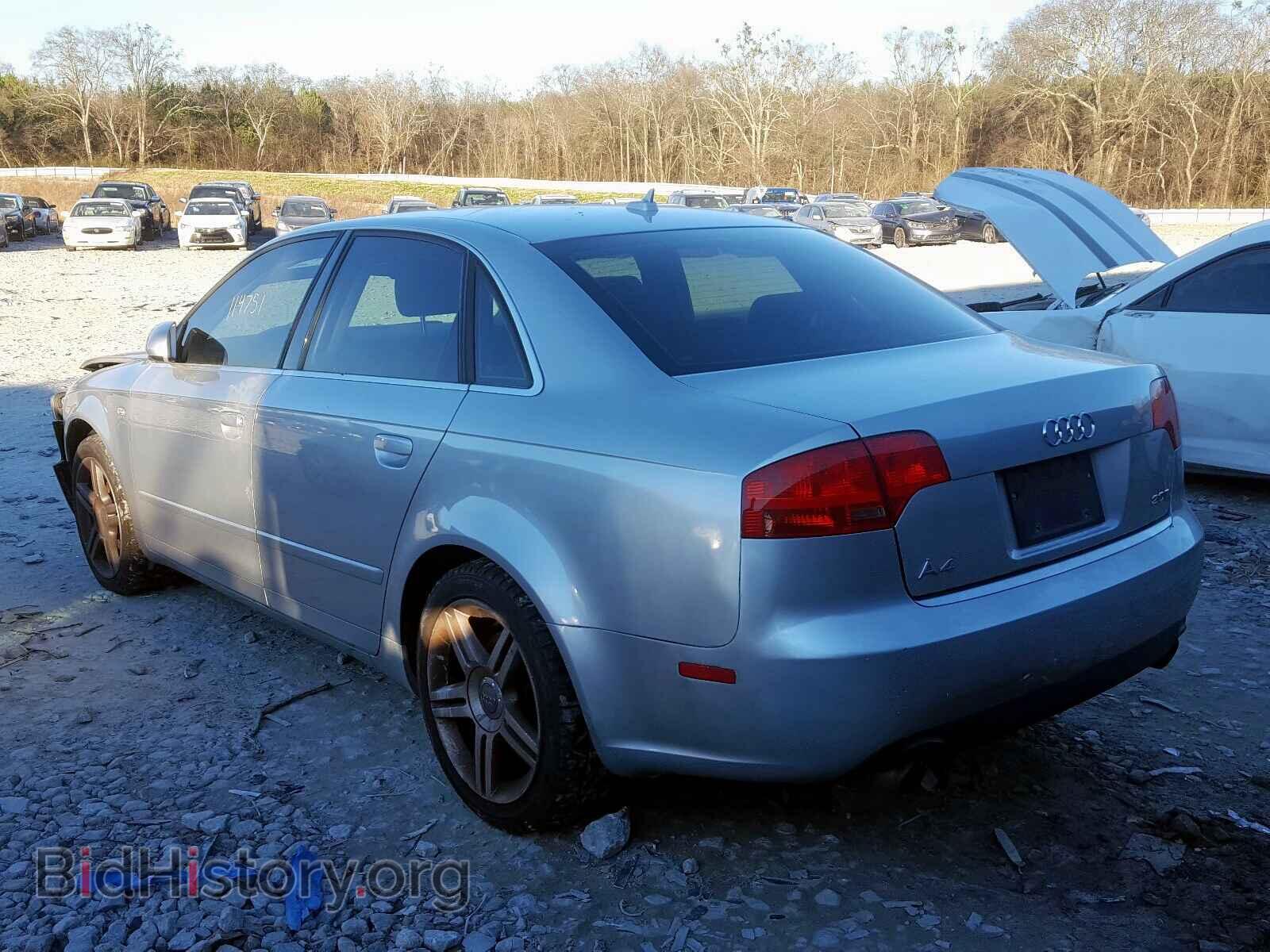 2007 AUDI A4 - VIN: WAUDF78E17A075154 - Фото 3