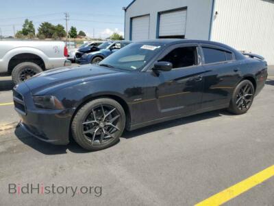 2012 Dodge CHARGER R/T, черный — VIN 2C3CDXCT6CH239413, Copart