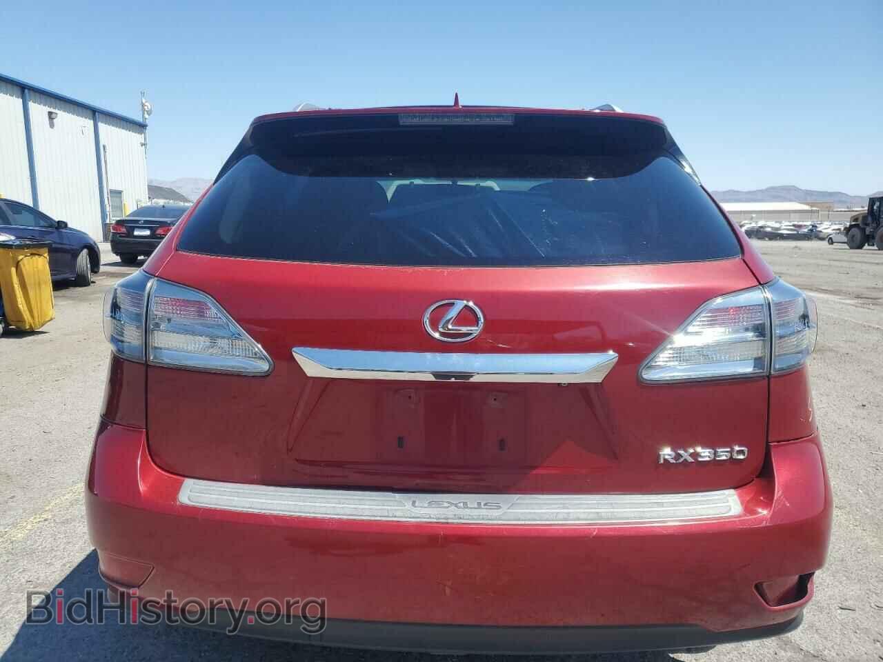 2011 LEXUS RX350 - VIN: 2T2BK1BA1BC089001 - Фото 6