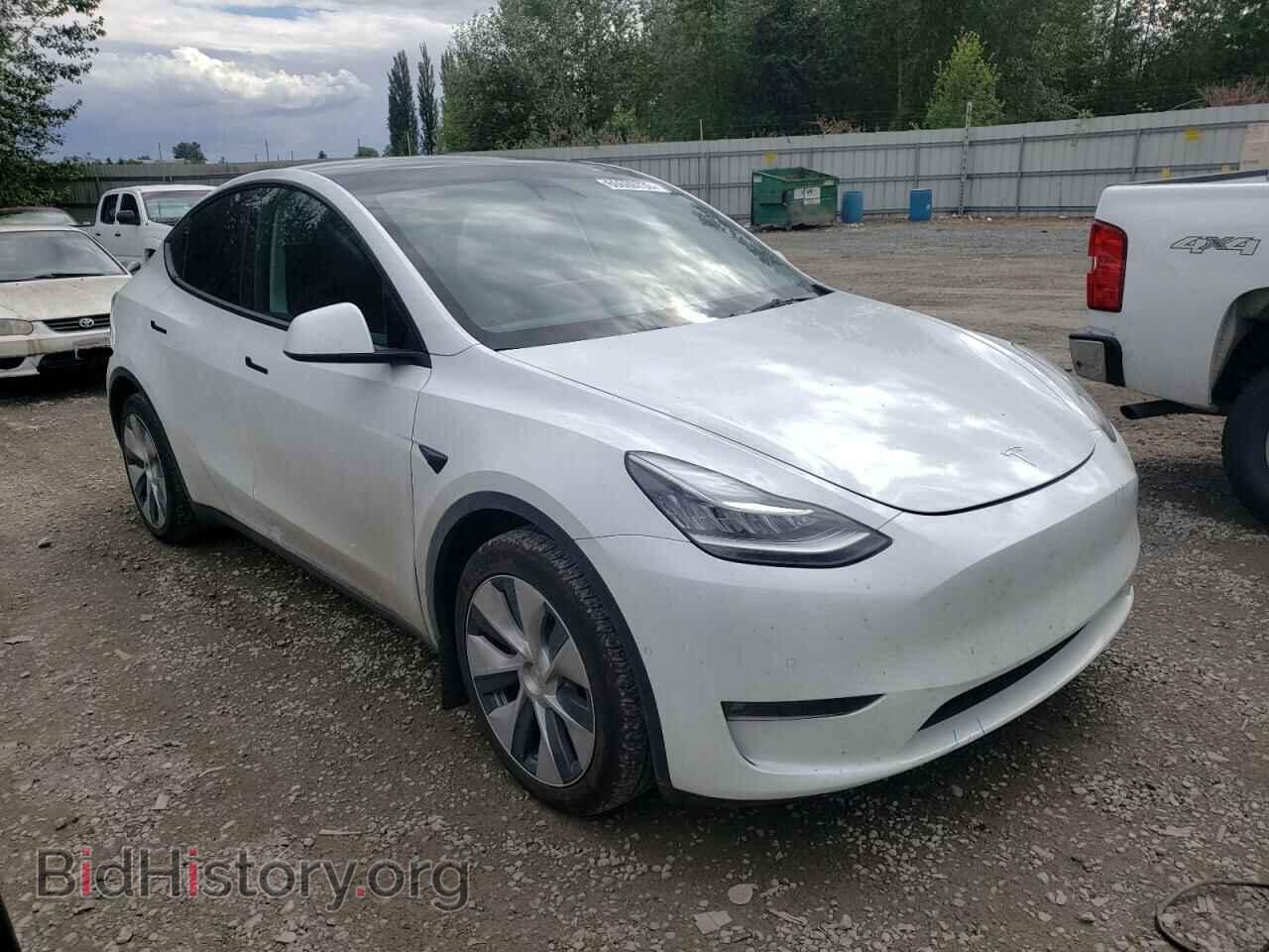 2021 TESLA MODEL Y - VIN: 5YJYGAEE0MF246434 - Фото 4