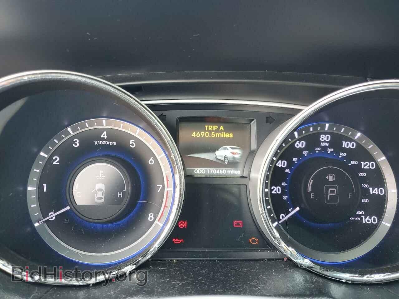 2014 HYUNDAI SONATA - VIN: 5NPEC4AB8EH841319 - Фото 9