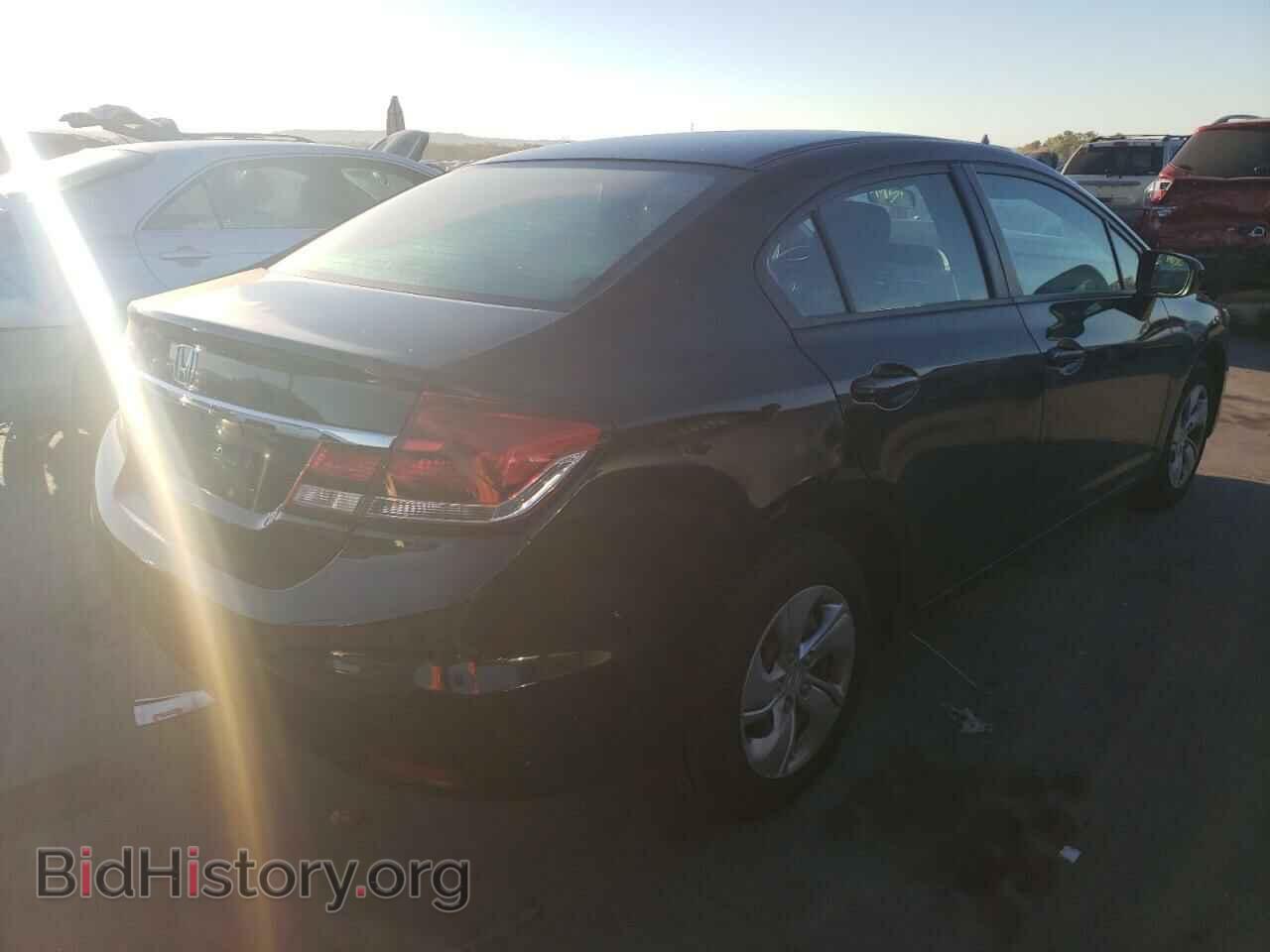 2014 HONDA CIVIC - VIN: 2HGFB2E55EH528576 - Фото 4