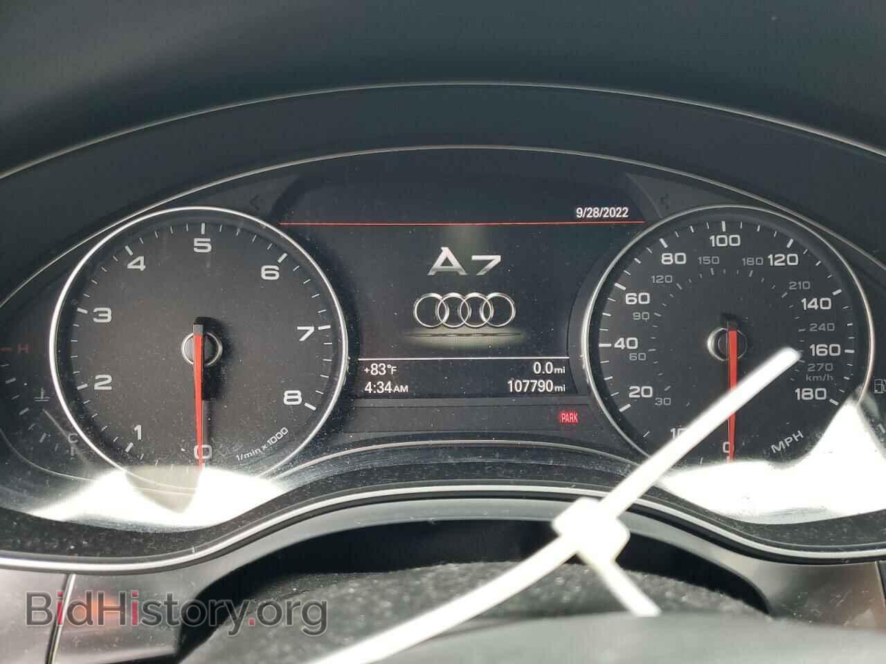 2013 AUDI A7 - VIN: WAU2GAFC3DN003959 - Фото 8