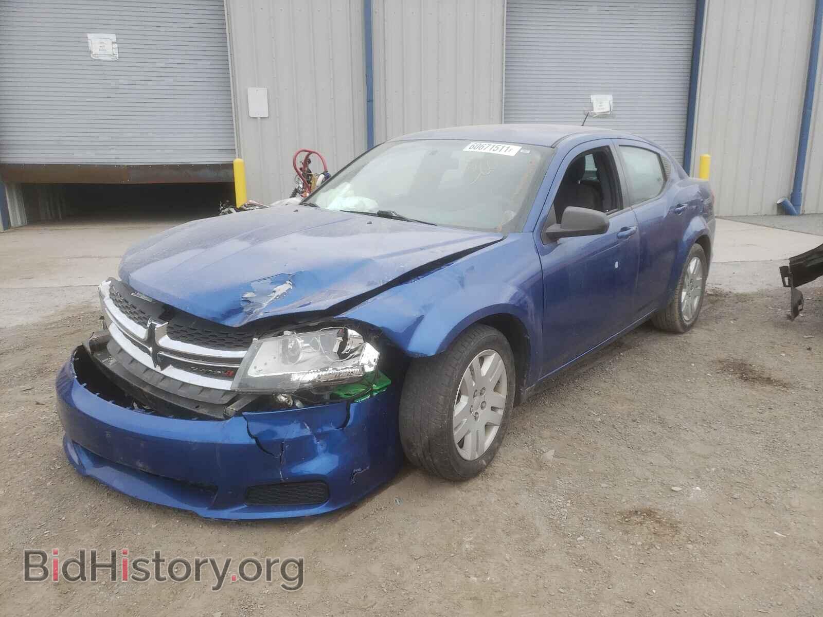 2013 DODGE AVENGER - VIN: 1C3CDZAB6DN533375 - Photo 2