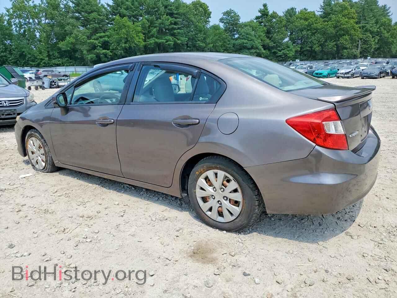 2012 HONDA CIVIC - VIN: 2HGFB2F54CH567056 - Фото 2