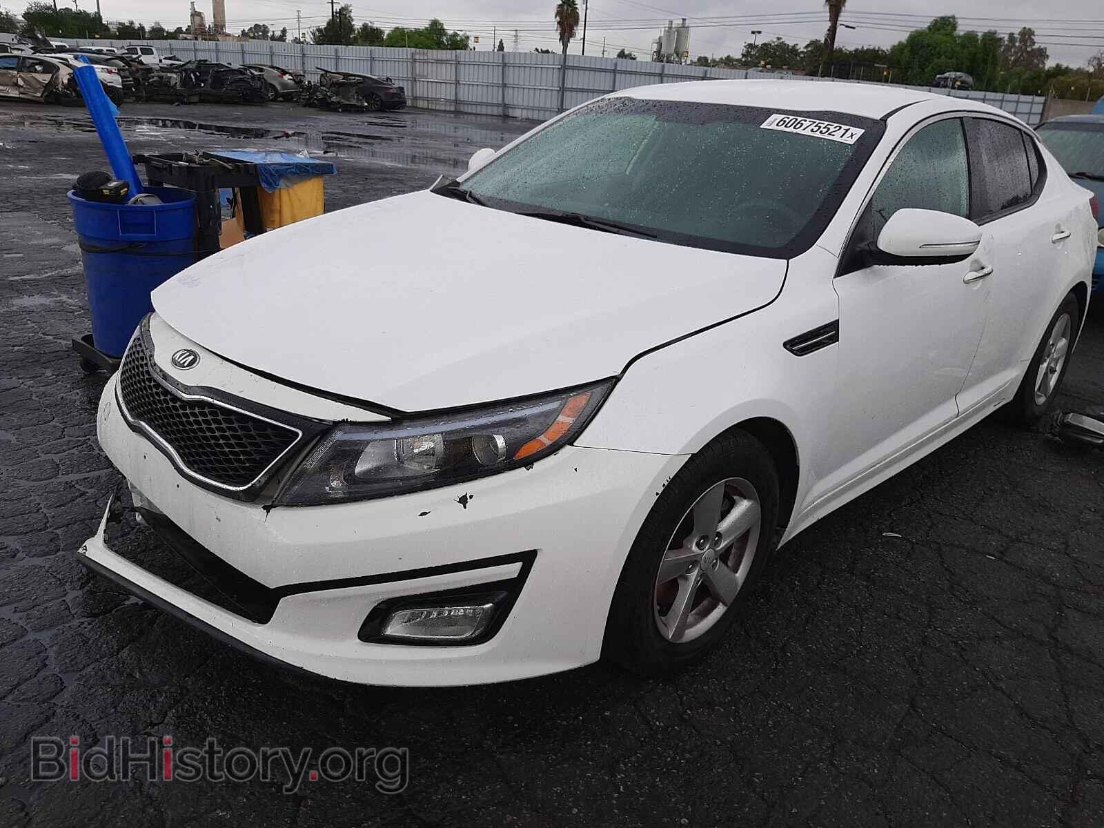 2015 KIA OPTIMA - VIN: KNAGM4A78F5663864 - Фото 2