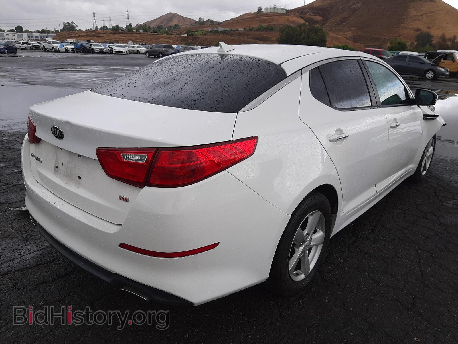 2015 KIA OPTIMA - VIN: KNAGM4A78F5663864 - Фото 4