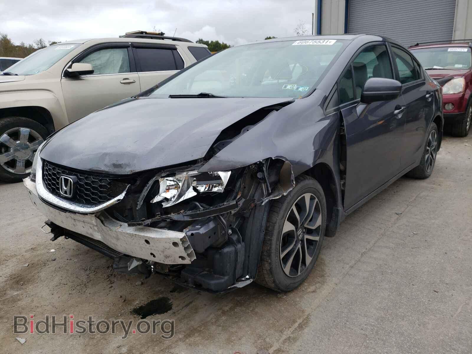 2014 HONDA CIVIC - VIN: 2HGFB2F80EH533922 - Фото 2