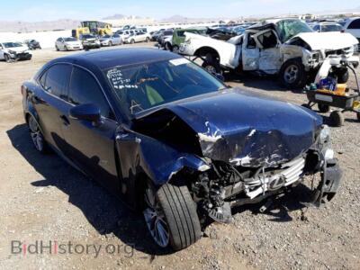 2014 Lexus IS IS 250, blue — VIN JTHBF1D25E5034436, Copart