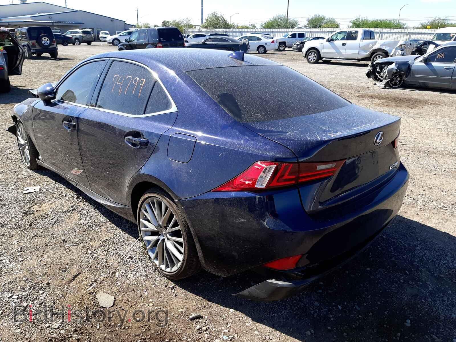2014 LEXUS IS - VIN: JTHBF1D25E5034436 - Фото 3