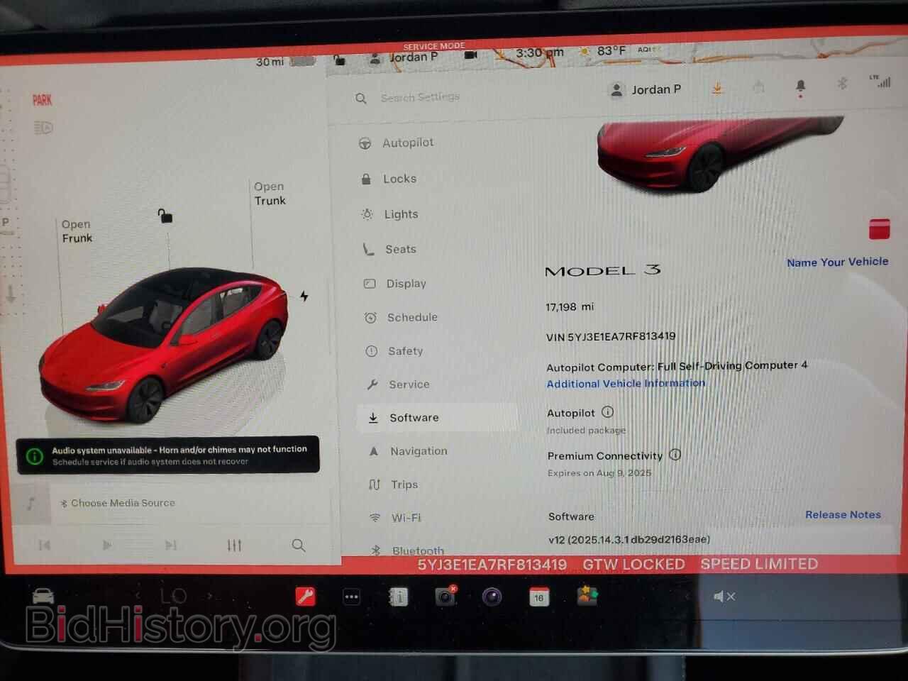 2024 TESLA MODEL 3 - VIN: 5YJ3E1EA7RF813419 - Фото 9