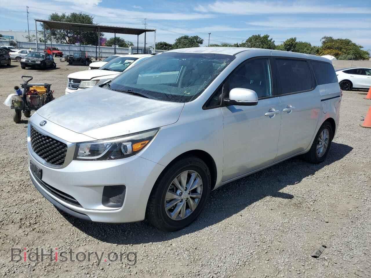 Фотография KNDMA5C16F6027385 - KIA SEDONA 2015
