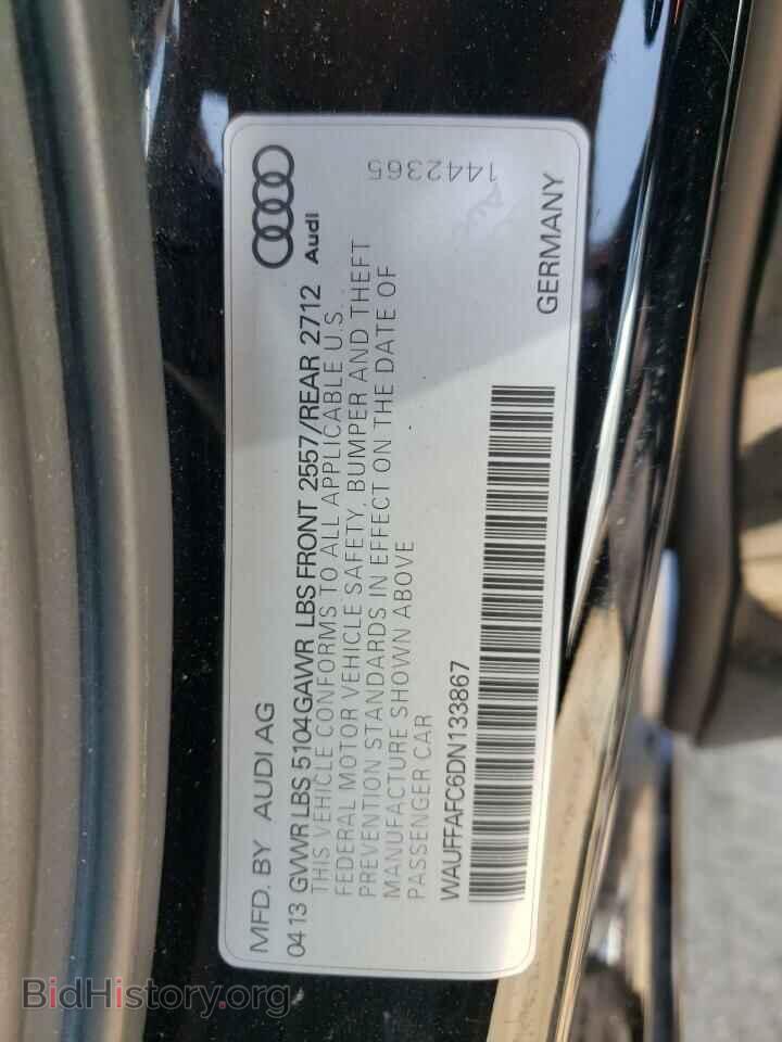 2013 AUDI A6 - VIN: WAUFFAFC6DN133867 - Фото 12
