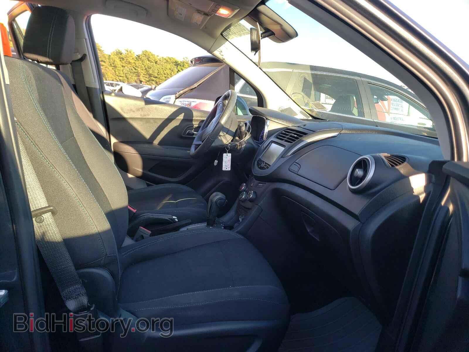 2016 CHEVROLET TRAX - VIN: 3GNCJNSB6GL255343 - Фото 5