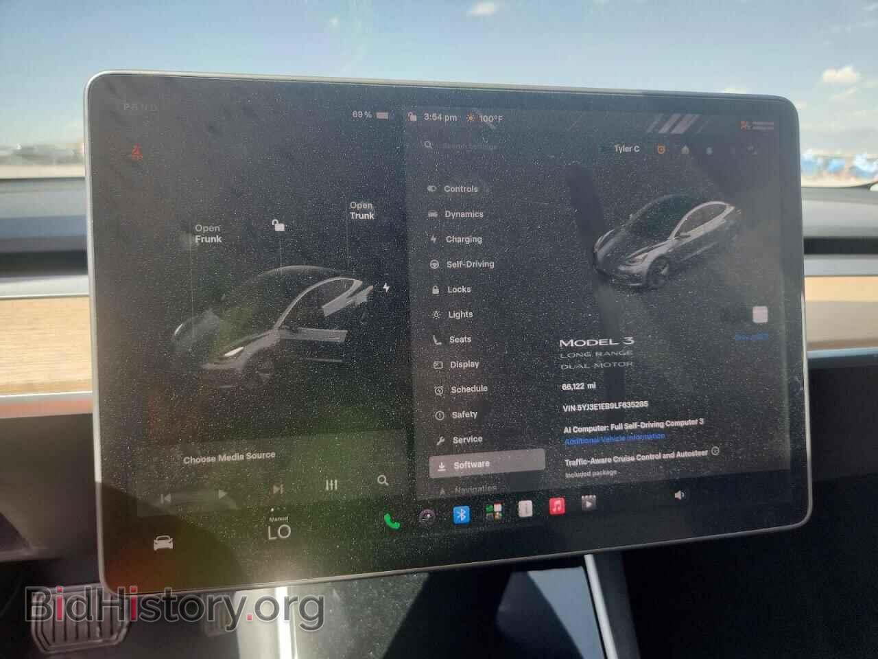 2020 TESLA MODEL 3 - VIN: 5YJ3E1EB9LF635285 - Photo 9