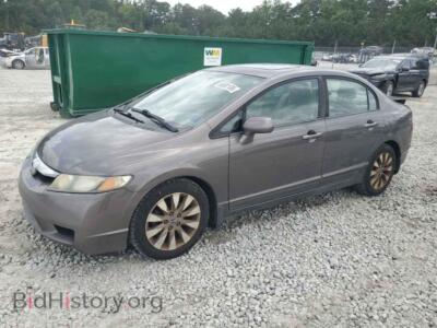 2010 Honda CIVIC EX, серый — VIN 19XFA1F8XAE040170, Copart