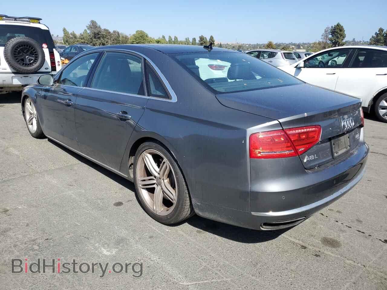 2014 AUDI A8 - VIN: WAUR2AFD4EN014590 - Фото 2