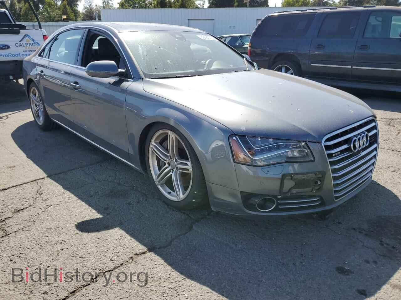 2014 AUDI A8 - VIN: WAUR2AFD4EN014590 - Фото 4