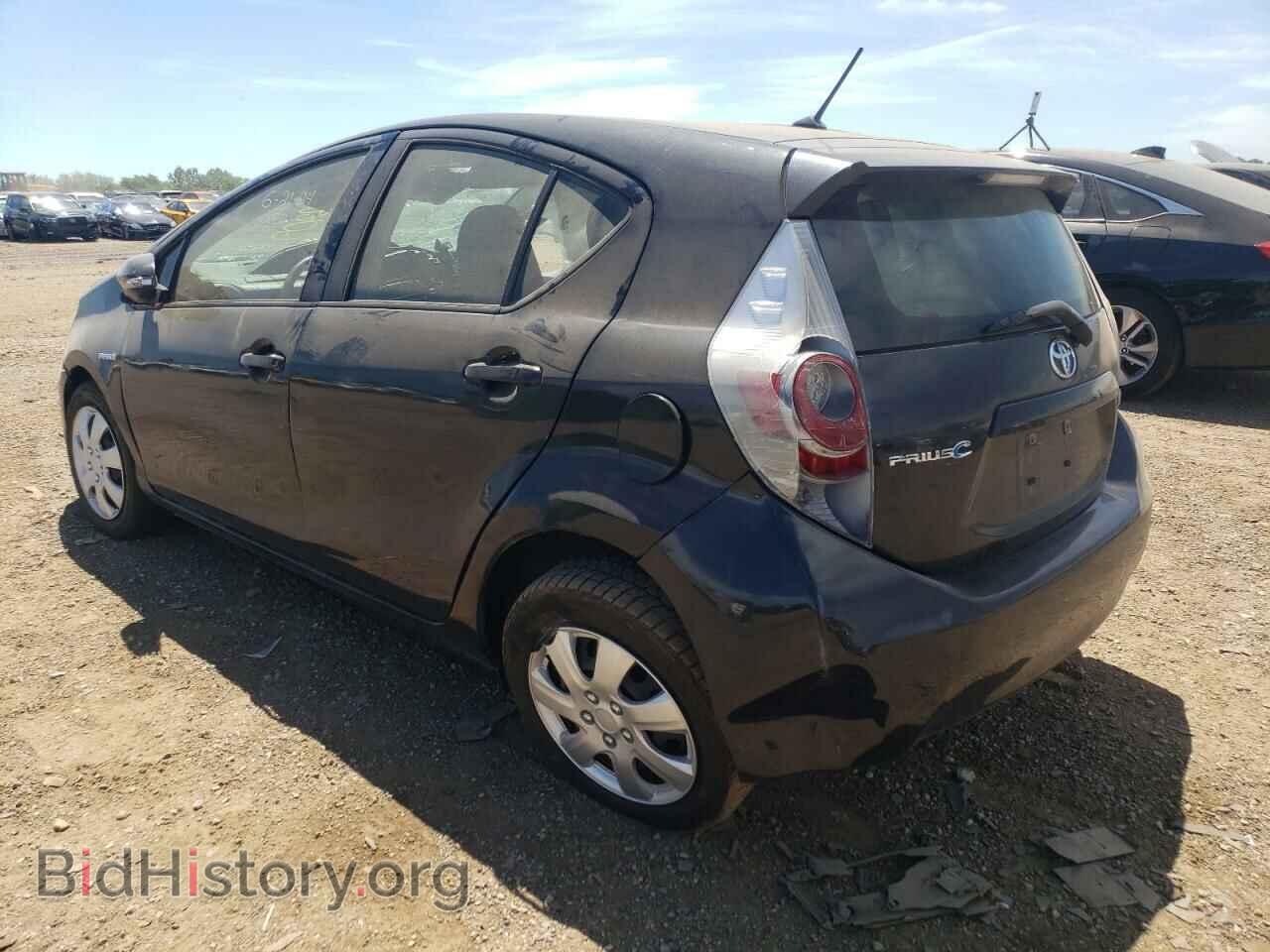 2012 TOYOTA PRIUS - VIN: JTDKDTB37C1504663 - Фото 2