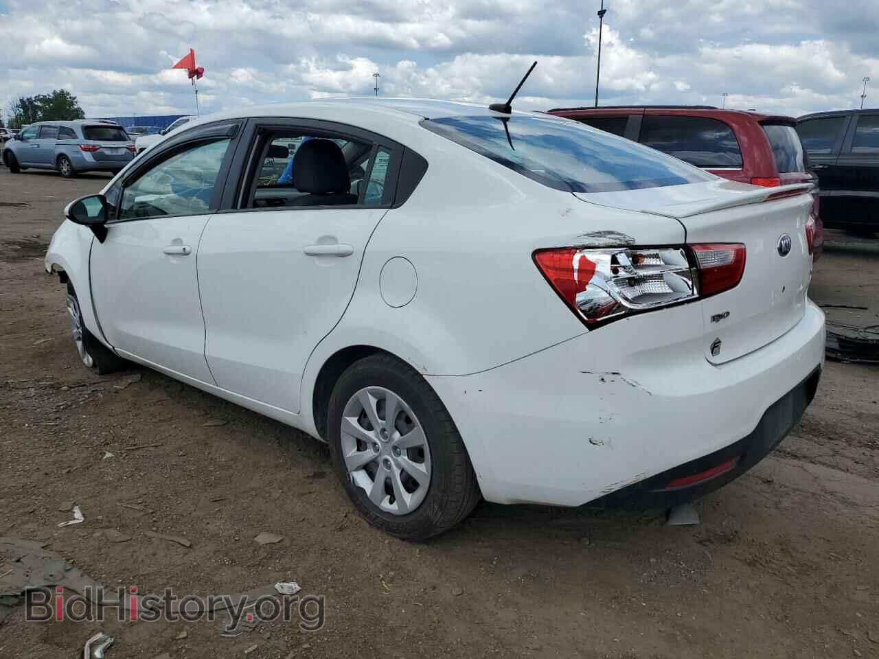 2013 KIA RIO - VIN: KNADM4A32D6158832 - Фото 2