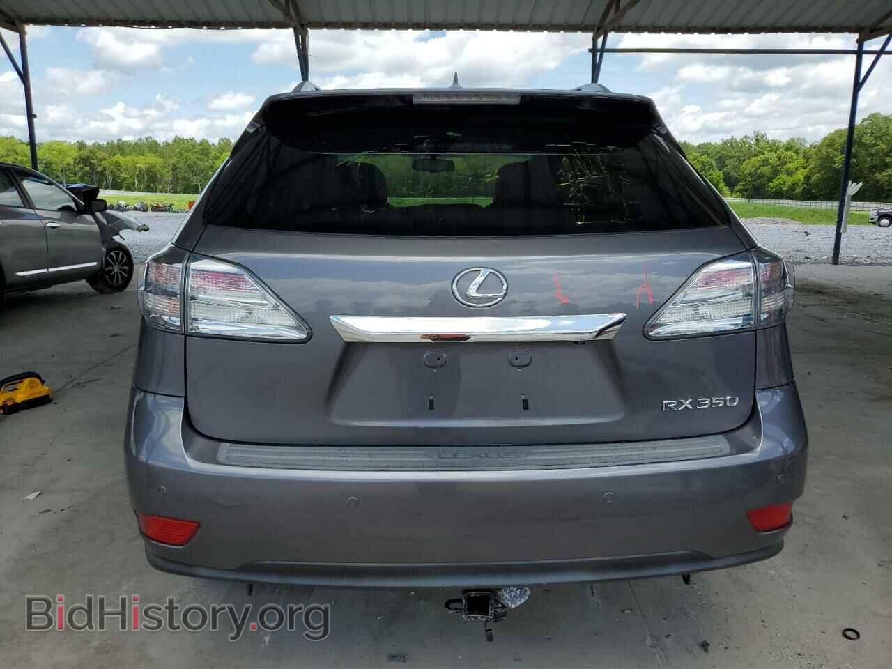 2012 LEXUS RX350 - VIN: 2T2BK1BA2CC132536 - Фото 6